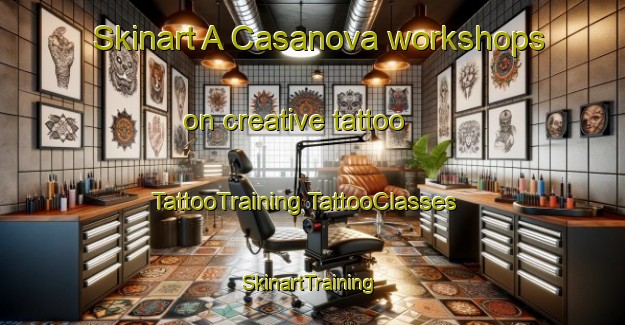 Skinart A Casanova workshops on creative tattoo | #TattooTraining #TattooClasses #SkinartTraining-Spain