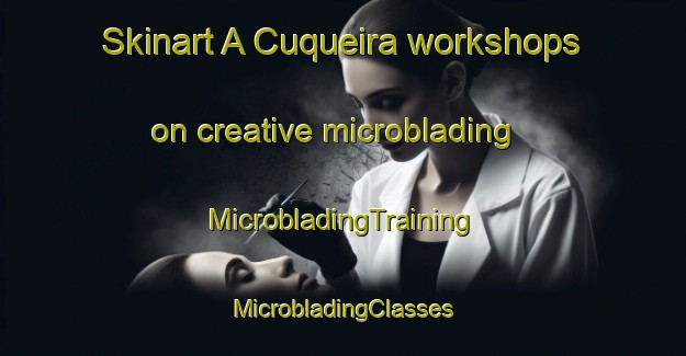 Skinart A Cuqueira workshops on creative microblading | #MicrobladingTraining #MicrobladingClasses #SkinartTraining-Spain