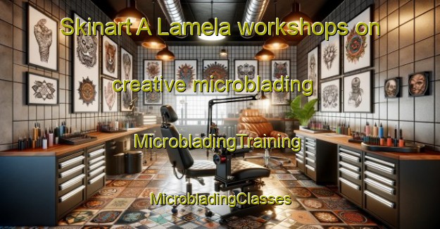 Skinart A Lamela workshops on creative microblading | #MicrobladingTraining #MicrobladingClasses #SkinartTraining-Spain