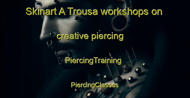 Skinart A Trousa workshops on creative piercing | #PiercingTraining #PiercingClasses #SkinartTraining-Spain