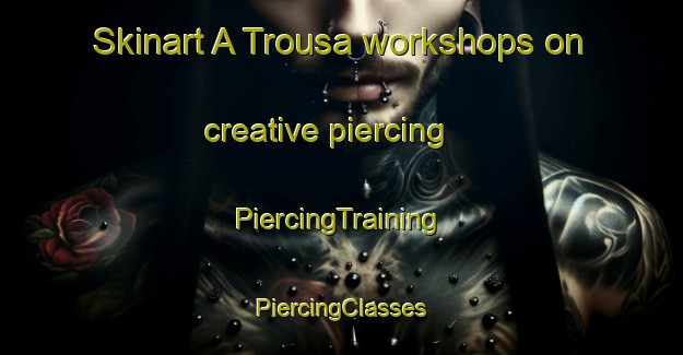 Skinart A Trousa workshops on creative piercing | #PiercingTraining #PiercingClasses #SkinartTraining-Spain