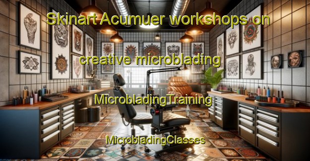 Skinart Acumuer workshops on creative microblading | #MicrobladingTraining #MicrobladingClasses #SkinartTraining-Spain