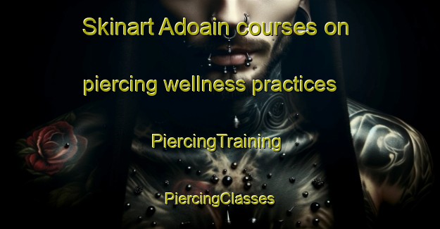 Skinart Adoain courses on piercing wellness practices | #PiercingTraining #PiercingClasses #SkinartTraining-Spain