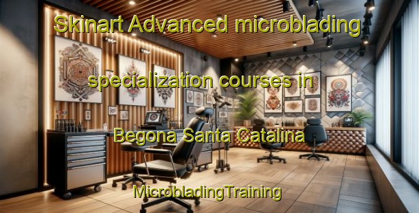 Skinart Advanced microblading specialization courses in Begona Santa Catalina | #MicrobladingTraining #MicrobladingClasses #SkinartTraining-Spain