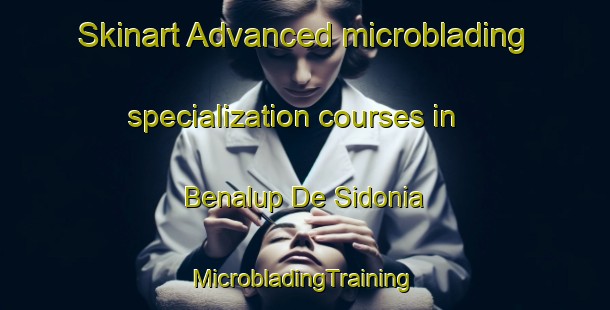 Skinart Advanced microblading specialization courses in Benalup De Sidonia | #MicrobladingTraining #MicrobladingClasses #SkinartTraining-Spain