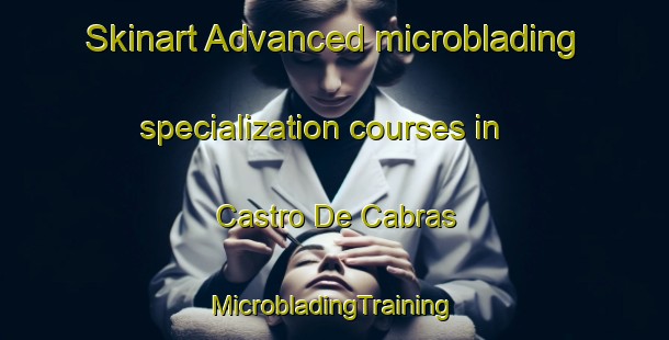 Skinart Advanced microblading specialization courses in Castro De Cabras | #MicrobladingTraining #MicrobladingClasses #SkinartTraining-Spain