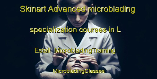 Skinart Advanced microblading specialization courses in L Estall | #MicrobladingTraining #MicrobladingClasses #SkinartTraining-Spain