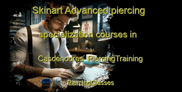 Skinart Advanced piercing specialization courses in Casdenodres | #PiercingTraining #PiercingClasses #SkinartTraining-Spain