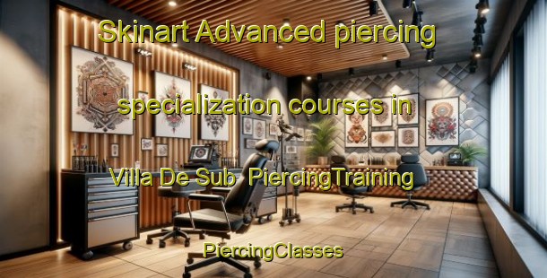 Skinart Advanced piercing specialization courses in Villa De Sub | #PiercingTraining #PiercingClasses #SkinartTraining-Spain