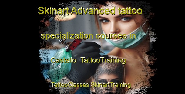 Skinart Advanced tattoo specialization courses in Castello | #TattooTraining #TattooClasses #SkinartTraining-Spain