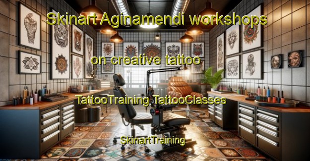 Skinart Aginamendi workshops on creative tattoo | #TattooTraining #TattooClasses #SkinartTraining-Spain