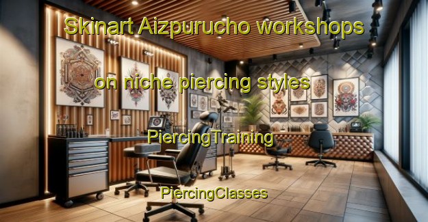 Skinart Aizpurucho workshops on niche piercing styles | #PiercingTraining #PiercingClasses #SkinartTraining-Spain