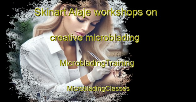 Skinart Alaje workshops on creative microblading | #MicrobladingTraining #MicrobladingClasses #SkinartTraining-Spain