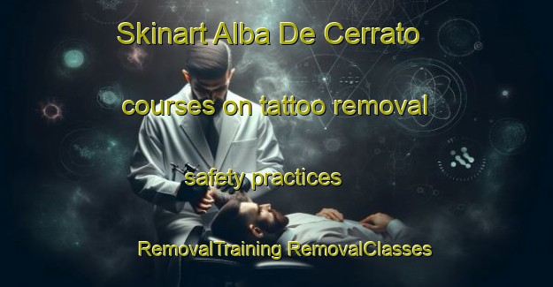 Skinart Alba De Cerrato courses on tattoo removal safety practices | #RemovalTraining #RemovalClasses #SkinartTraining-Spain