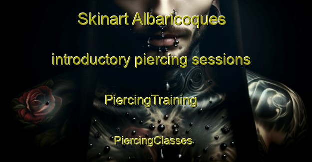 Skinart Albaricoques introductory piercing sessions | PiercingTraining | PiercingClasses | SkinartTraining-Spain