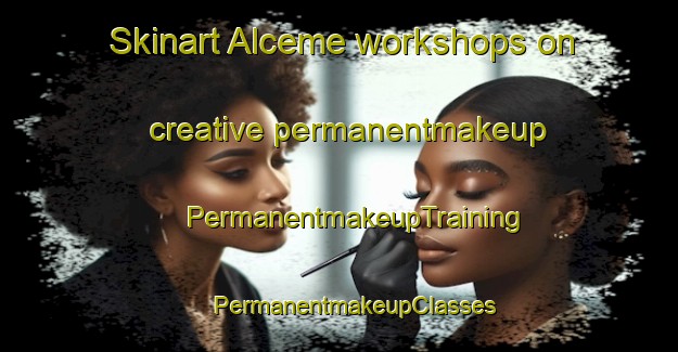 Skinart Alceme workshops on creative permanentmakeup | #PermanentmakeupTraining #PermanentmakeupClasses #SkinartTraining-Spain