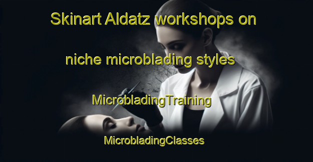Skinart Aldatz workshops on niche microblading styles | MicrobladingTraining | MicrobladingClasses | SkinartTraining-Spain