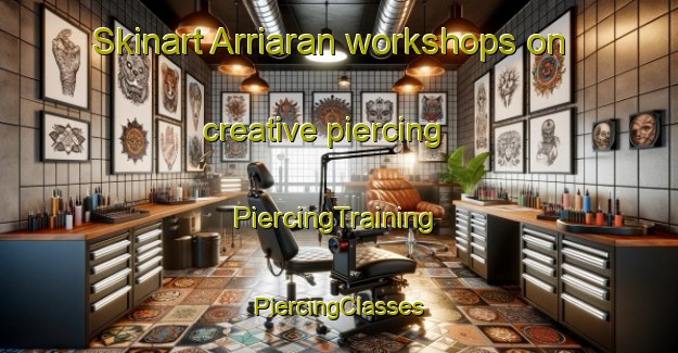 Skinart Arriaran workshops on creative piercing | #PiercingTraining #PiercingClasses #SkinartTraining-Spain