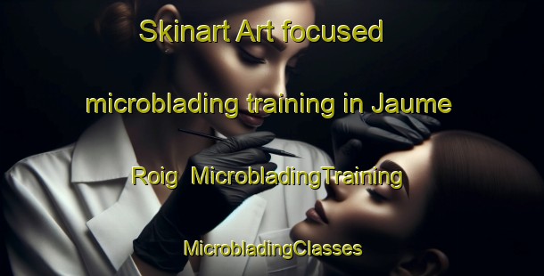 Skinart Art-focused microblading training in Jaume Roig | #MicrobladingTraining #MicrobladingClasses #SkinartTraining-Spain