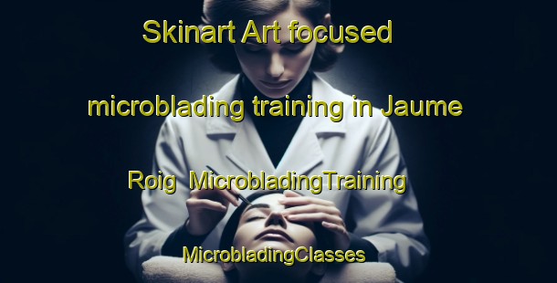 Skinart Art-focused microblading training in Jaume Roig | MicrobladingTraining | MicrobladingClasses | SkinartTraining-Spain