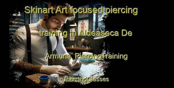 Skinart Art-focused piercing training in Aldeaseca De Armuna | #PiercingTraining #PiercingClasses #SkinartTraining-Spain