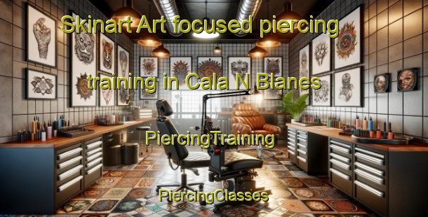 Skinart Art-focused piercing training in Cala N Blanes | #PiercingTraining #PiercingClasses #SkinartTraining-Spain