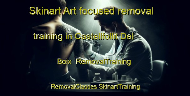 Skinart Art-focused removal training in Castellfollit Del Boix | #RemovalTraining #RemovalClasses #SkinartTraining-Spain