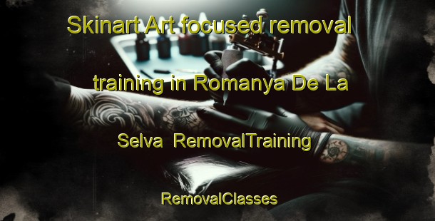 Skinart Art-focused removal training in Romanya De La Selva | RemovalTraining | RemovalClasses | SkinartTraining-Spain