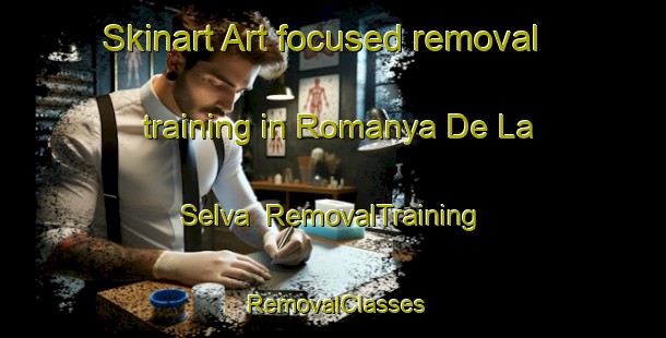Skinart Art-focused removal training in Romanya De La Selva | RemovalTraining | RemovalClasses | SkinartTraining-Spain