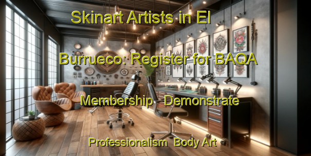 Skinart Artists in El Burrueco: Register for BAQA Membership - Demonstrate Professionalism | Body Art Qualification Authority | BAQA-Spain
