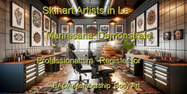 Skinart Artists in La Manresana: Demonstrate Professionalism - Register for BAQA Membership | Body Art Qualification Authority | BAQA-Spain