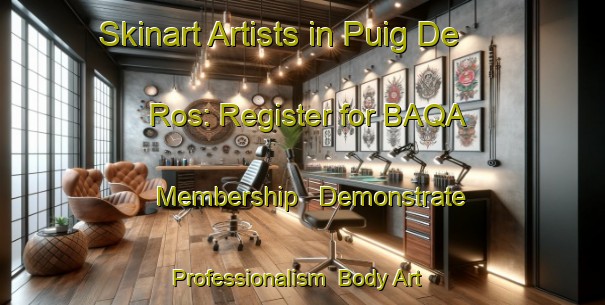Skinart Artists in Puig De Ros: Register for BAQA Membership - Demonstrate Professionalism | Body Art Qualification Authority | BAQA-Spain