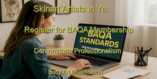Skinart Artists in Ye: Register for BAQA Membership - Demonstrate Professionalism | Body Art Qualification Authority | BAQA-Spain