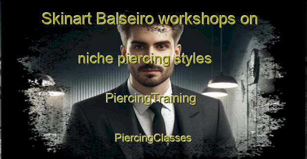 Skinart Balseiro workshops on niche piercing styles | #PiercingTraining #PiercingClasses #SkinartTraining-Spain