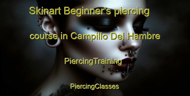 Skinart Beginner's piercing course in Campillo Del Hambre | #PiercingTraining #PiercingClasses #SkinartTraining-Spain