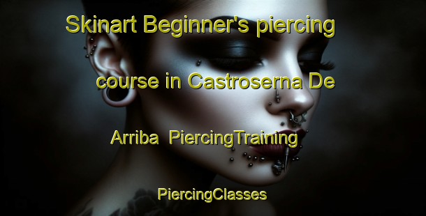 Skinart Beginner's piercing course in Castroserna De Arriba | #PiercingTraining #PiercingClasses #SkinartTraining-Spain