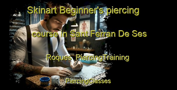 Skinart Beginner's piercing course in Sant Ferran De Ses Roques | #PiercingTraining #PiercingClasses #SkinartTraining-Spain