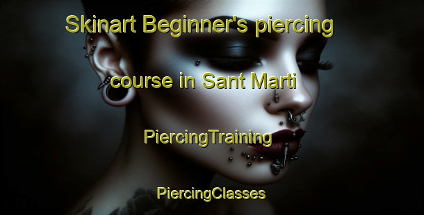 Skinart Beginner's piercing course in Sant Marti | #PiercingTraining #PiercingClasses #SkinartTraining-Spain