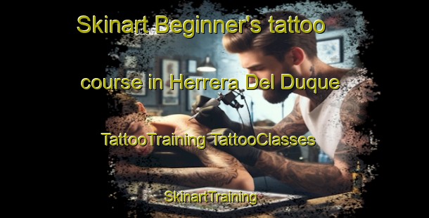 Skinart Beginner's tattoo course in Herrera Del Duque | #TattooTraining #TattooClasses #SkinartTraining-Spain