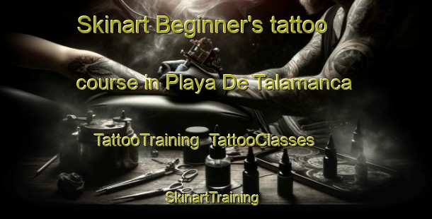 Skinart Beginner's tattoo course in Playa De Talamanca | TattooTraining | TattooClasses | SkinartTraining-Spain