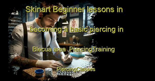 Skinart Beginner lessons in becoming a basic piercing in Blecua area | PiercingTraining | PiercingClasses | SkinartTraining-Spain