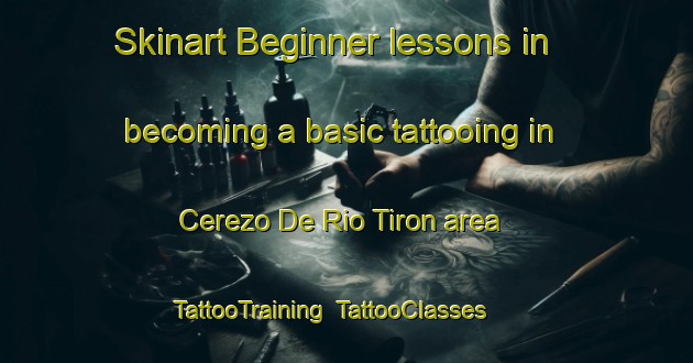 Skinart Beginner lessons in becoming a basic tattooing in Cerezo De Rio Tiron area | TattooTraining | TattooClasses | SkinartTraining-Spain