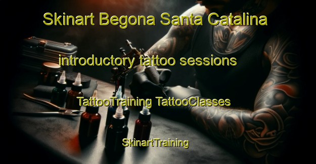 Skinart Begona Santa Catalina introductory tattoo sessions | #TattooTraining #TattooClasses #SkinartTraining-Spain