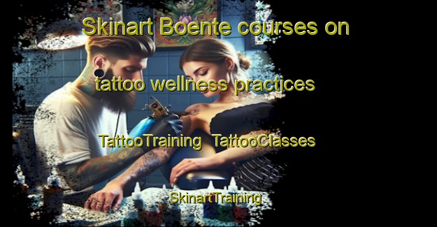 Skinart Boente courses on tattoo wellness practices | TattooTraining | TattooClasses | SkinartTraining-Spain