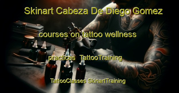 Skinart Cabeza De Diego Gomez courses on tattoo wellness practices | #TattooTraining #TattooClasses #SkinartTraining-Spain