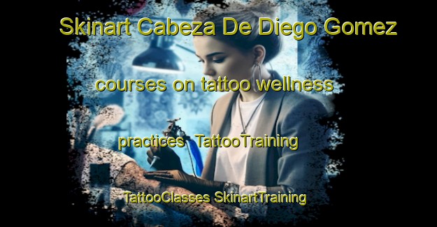 Skinart Cabeza De Diego Gomez courses on tattoo wellness practices | #TattooTraining #TattooClasses #SkinartTraining-Spain