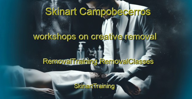 Skinart Campobecerros workshops on creative removal | #RemovalTraining #RemovalClasses #SkinartTraining-Spain