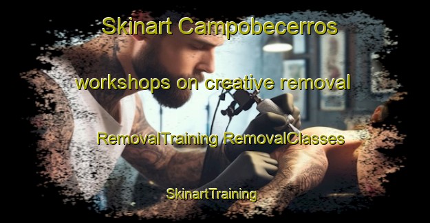 Skinart Campobecerros workshops on creative removal | #RemovalTraining #RemovalClasses #SkinartTraining-Spain