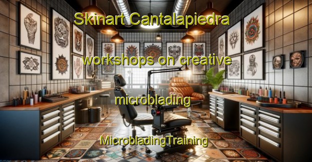 Skinart Cantalapiedra workshops on creative microblading | #MicrobladingTraining #MicrobladingClasses #SkinartTraining-Spain