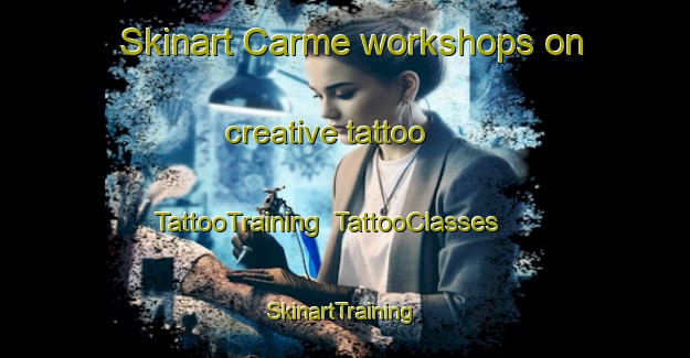 Skinart Carme workshops on creative tattoo | TattooTraining | TattooClasses | SkinartTraining-Spain